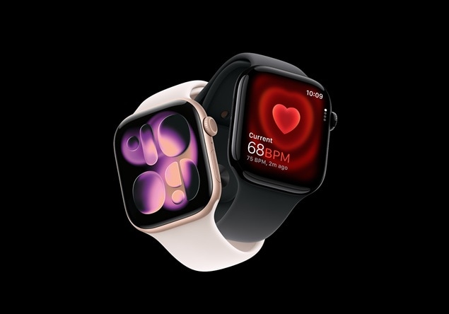 Apple Watch Series 11. The ultimate way to watch your health. Shop now.