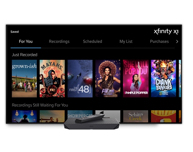 Xfinity X1: Our Best Live TV & More