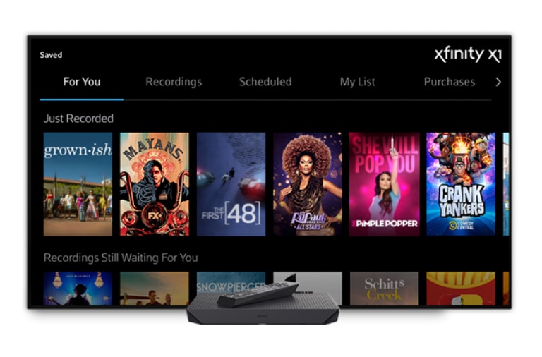 Xfinity X1: Our Best Live TV & More