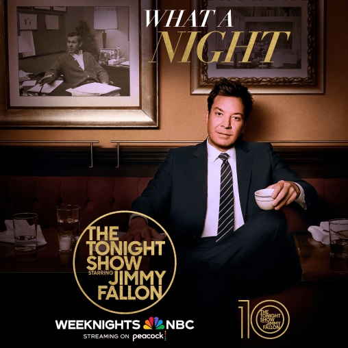 What a Night. The tonight show starring Jimmy Fallon weeknights on NBC streaming on peacock